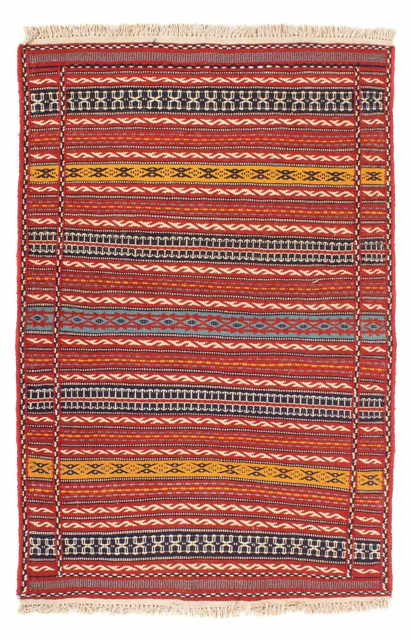 Kelim-tæppe - orientalsk - 150 x 100 cm - flerfarvet