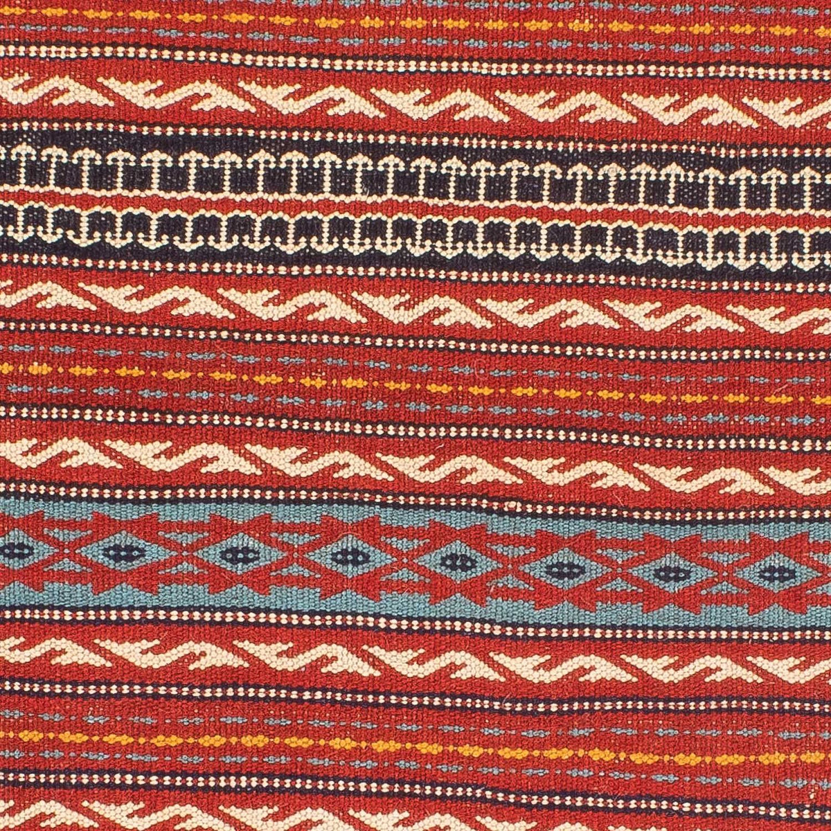 Kelim-tæppe - orientalsk - 150 x 100 cm - flerfarvet