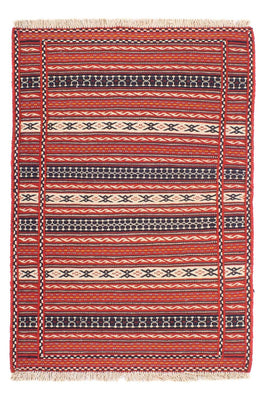 Kelim-tæppe - orientalsk - 150 x 100 cm - flerfarvet