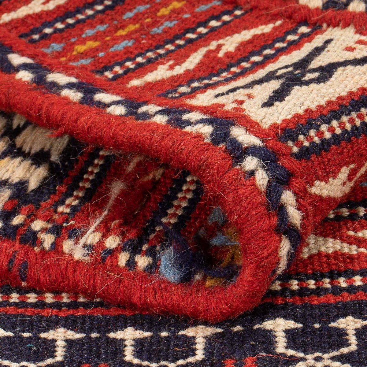 Kelim-tæppe - orientalsk - 150 x 100 cm - flerfarvet