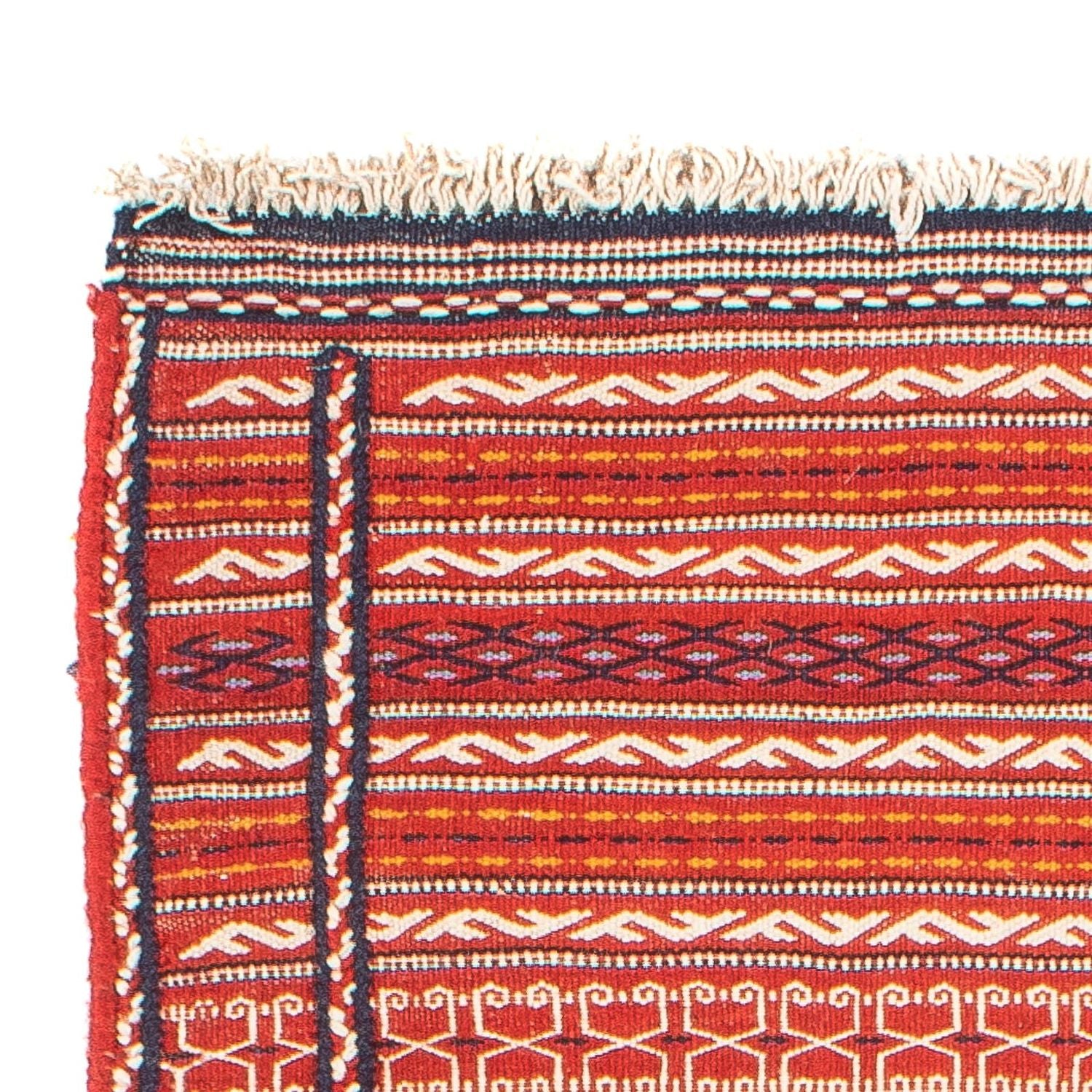 Løber Kelim-tæppe - orientalsk - 200 x 70 cm - flerfarvet