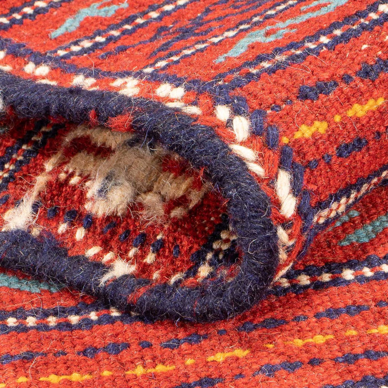 Løber Kelim-tæppe - orientalsk - 200 x 70 cm - flerfarvet