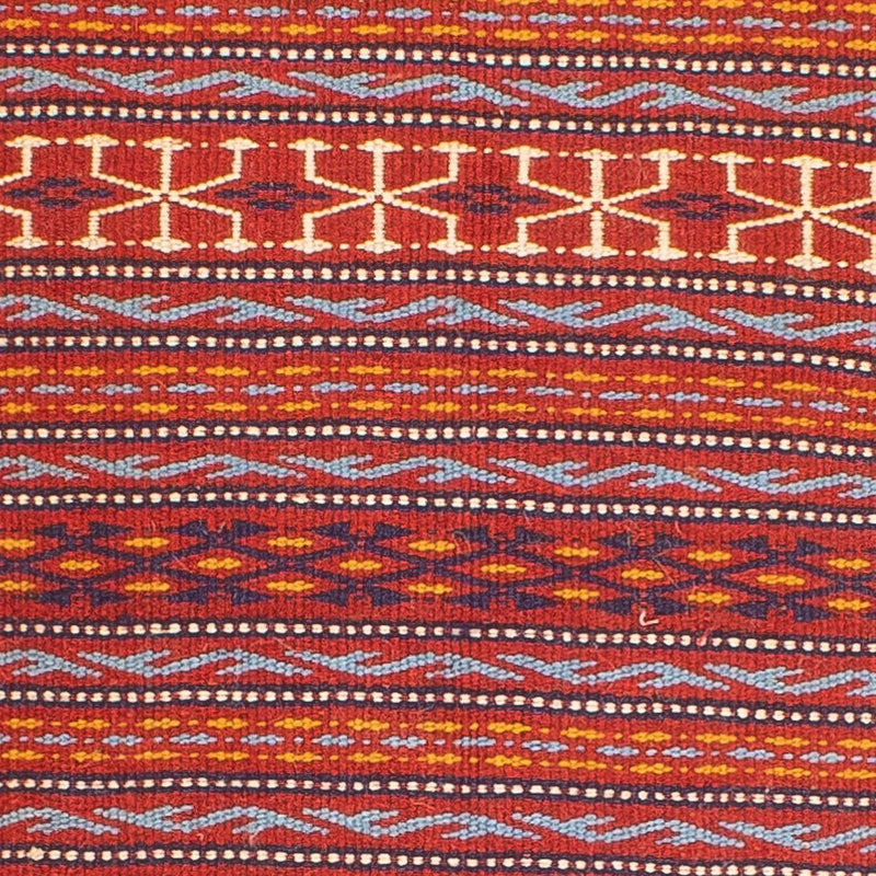 Løber Kelim-tæppe - orientalsk - 200 x 70 cm - flerfarvet