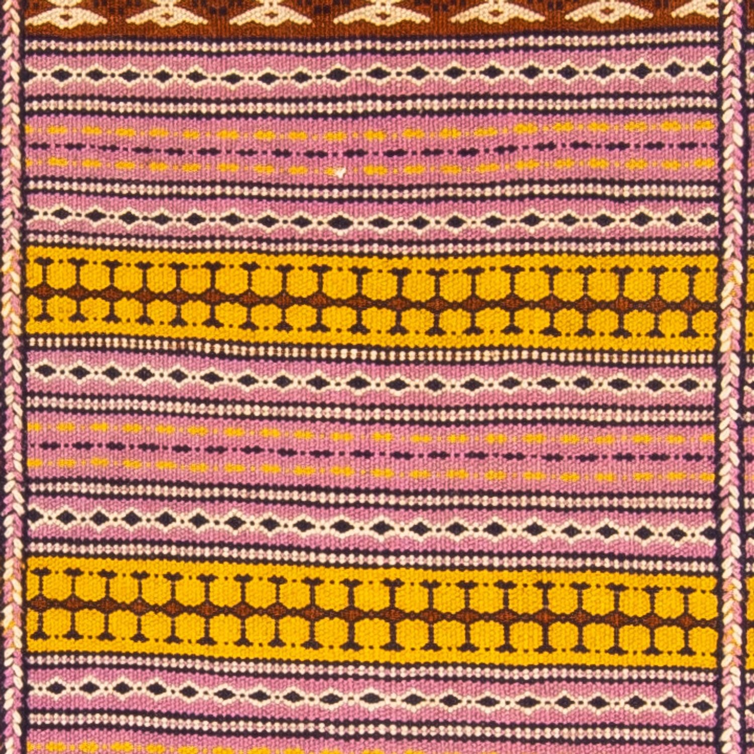 Løber Kelim-tæppe - orientalsk - 300 x 70 cm - flerfarvet