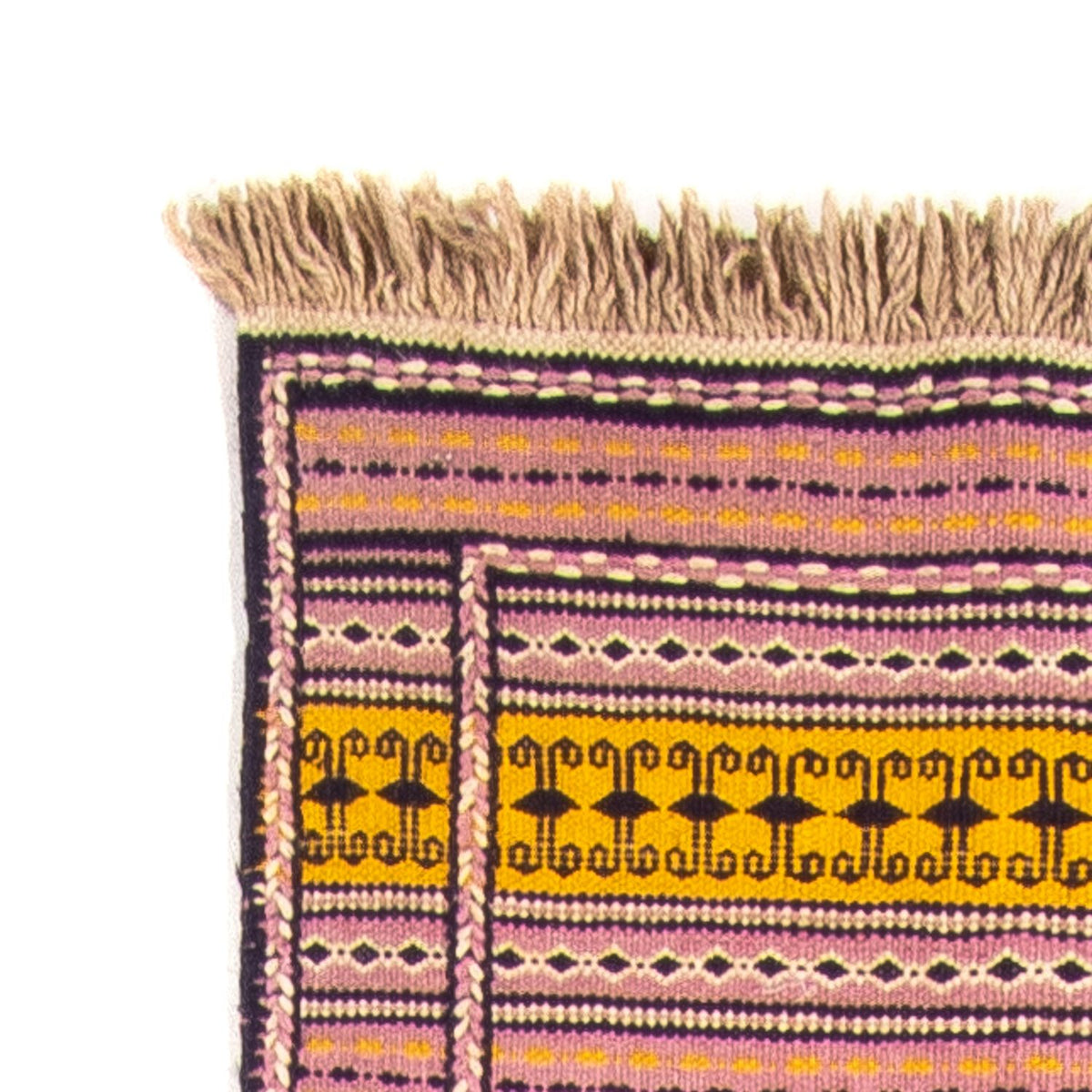 Løber Kelim-tæppe - orientalsk - 300 x 70 cm - flerfarvet