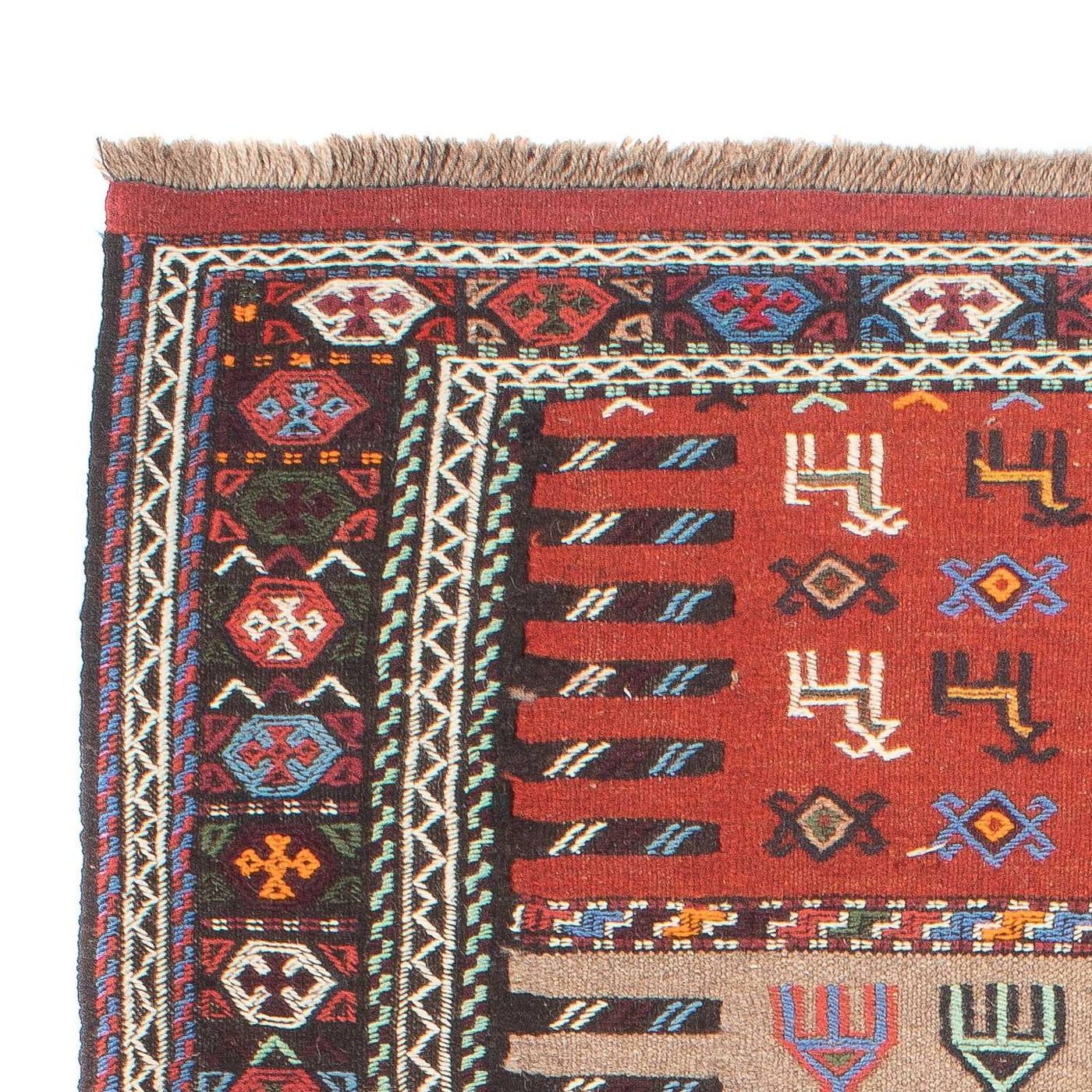 Senneh kilim Tæppe 200x100cm
