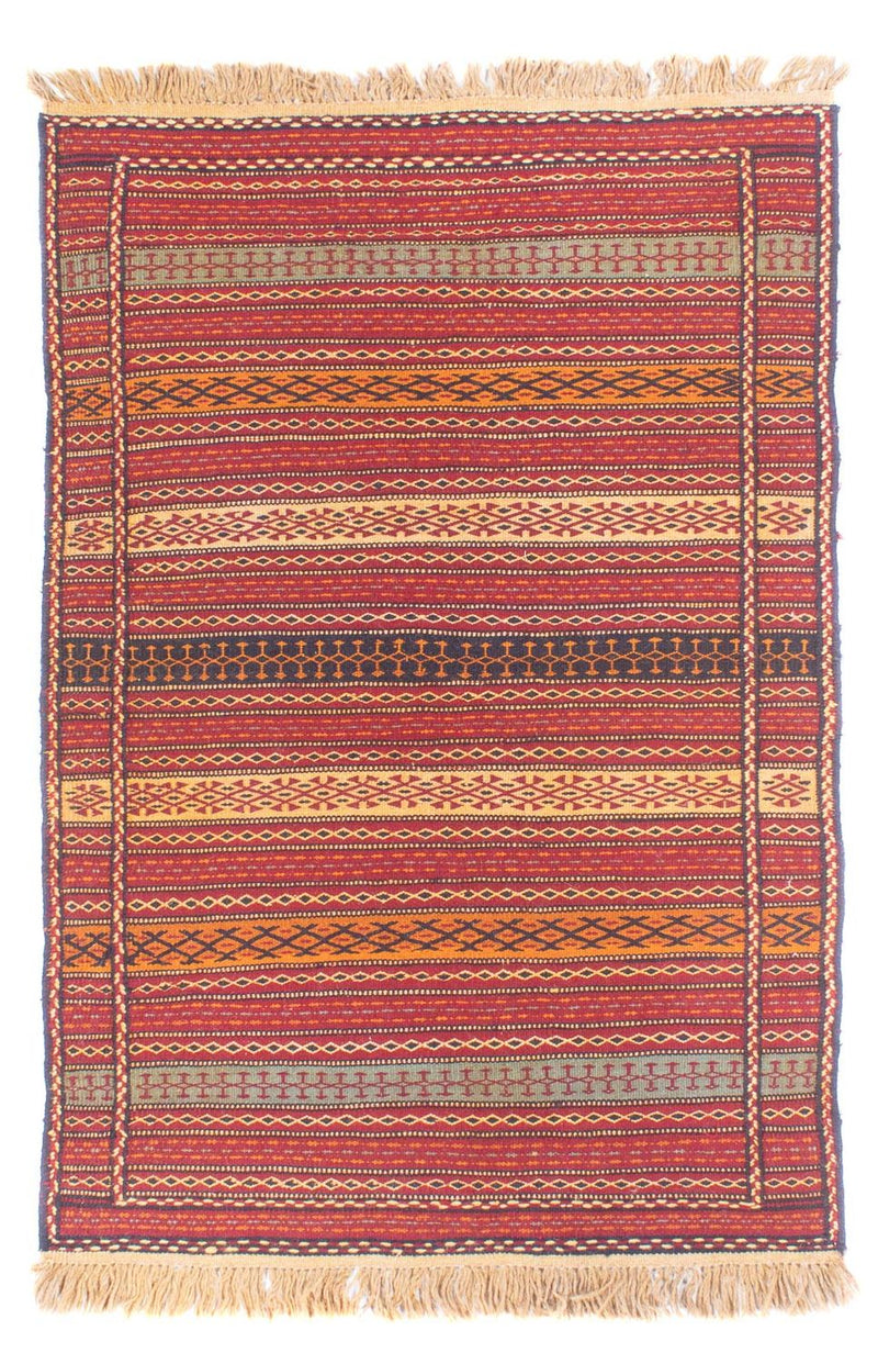 Kelim-tæppe - orientalsk - 150 x 100 cm - flerfarvet
