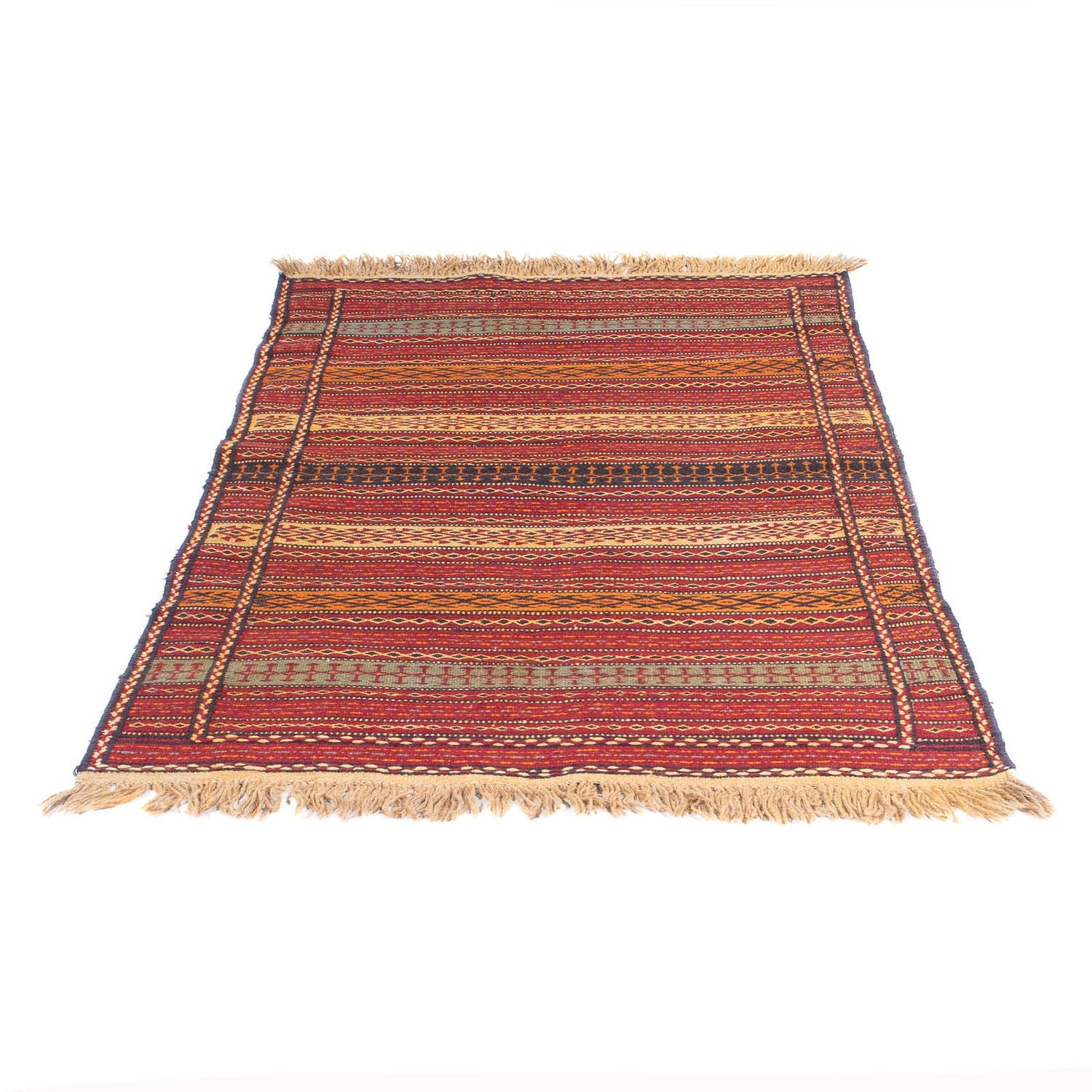 Kelim-tæppe - orientalsk - 150 x 100 cm - flerfarvet