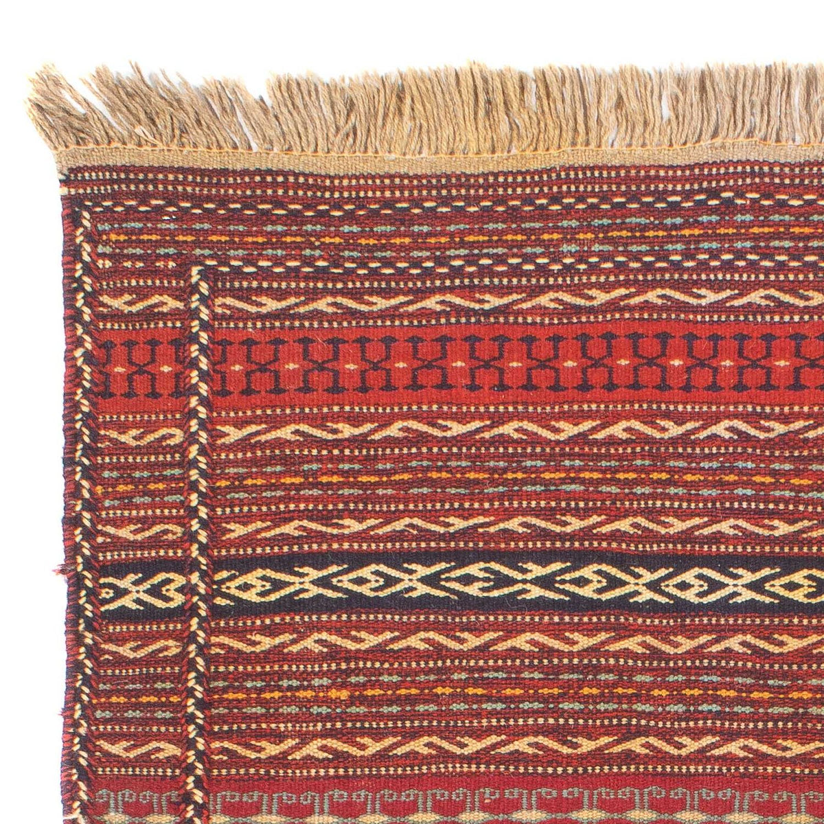 Kelim-tæppe - orientalsk - 150 x 100 cm - flerfarvet