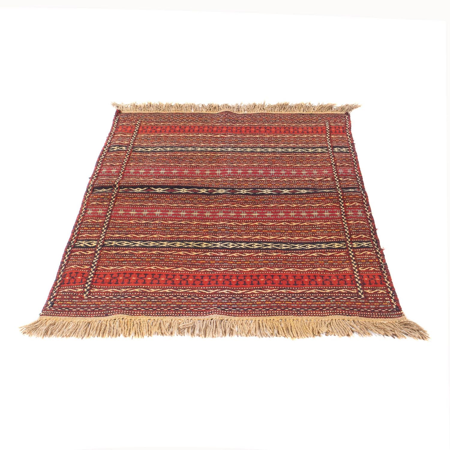 Kelim-tæppe - orientalsk - 150 x 100 cm - flerfarvet