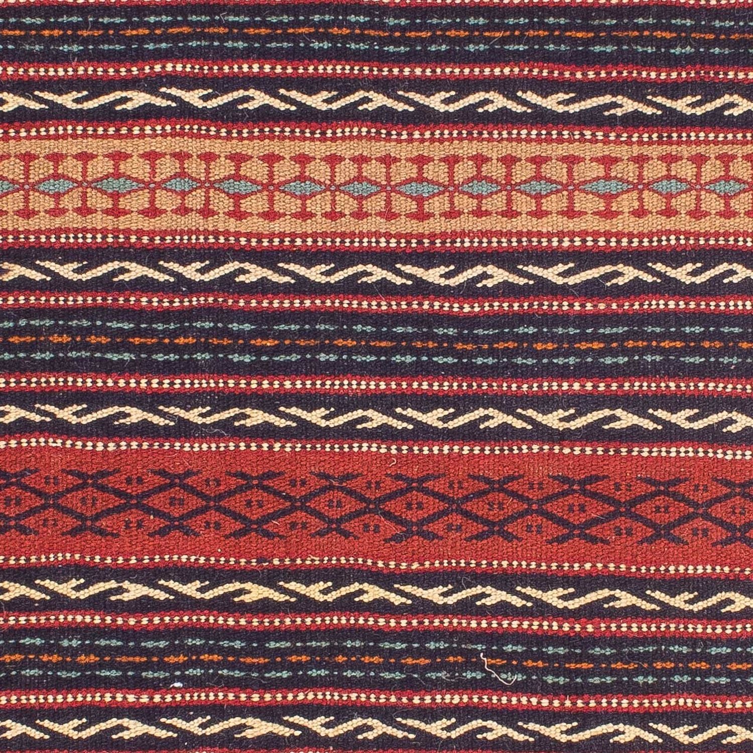 Kelim-tæppe - orientalsk - 154 x 103 cm - flerfarvet