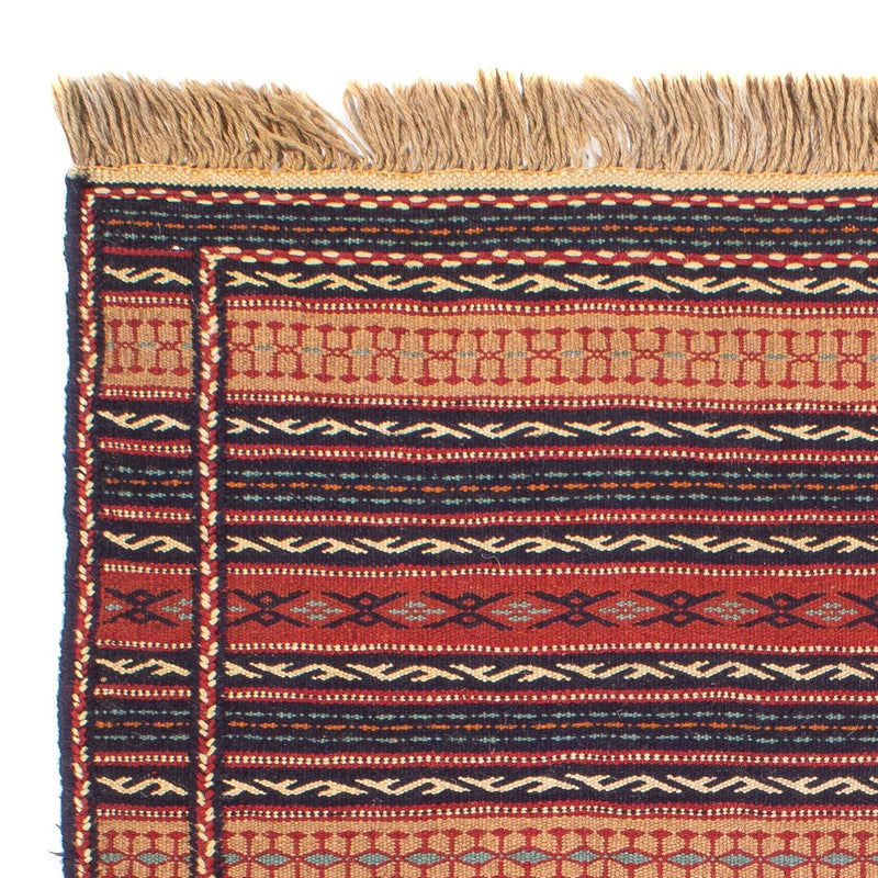 Kelim-tæppe - orientalsk - 154 x 103 cm - flerfarvet
