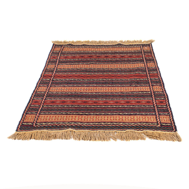 Kelim-tæppe - orientalsk - 154 x 103 cm - flerfarvet