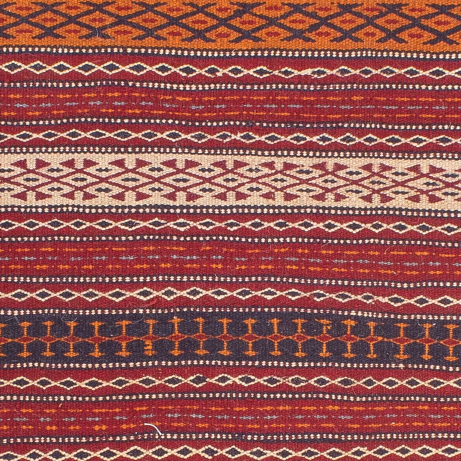 Kelim-tæppe - orientalsk - 148 x 100 cm - flerfarvet