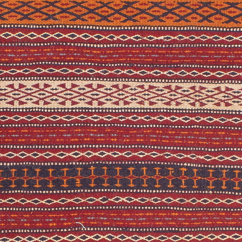 Kelim-tæppe - orientalsk - 148 x 100 cm - flerfarvet