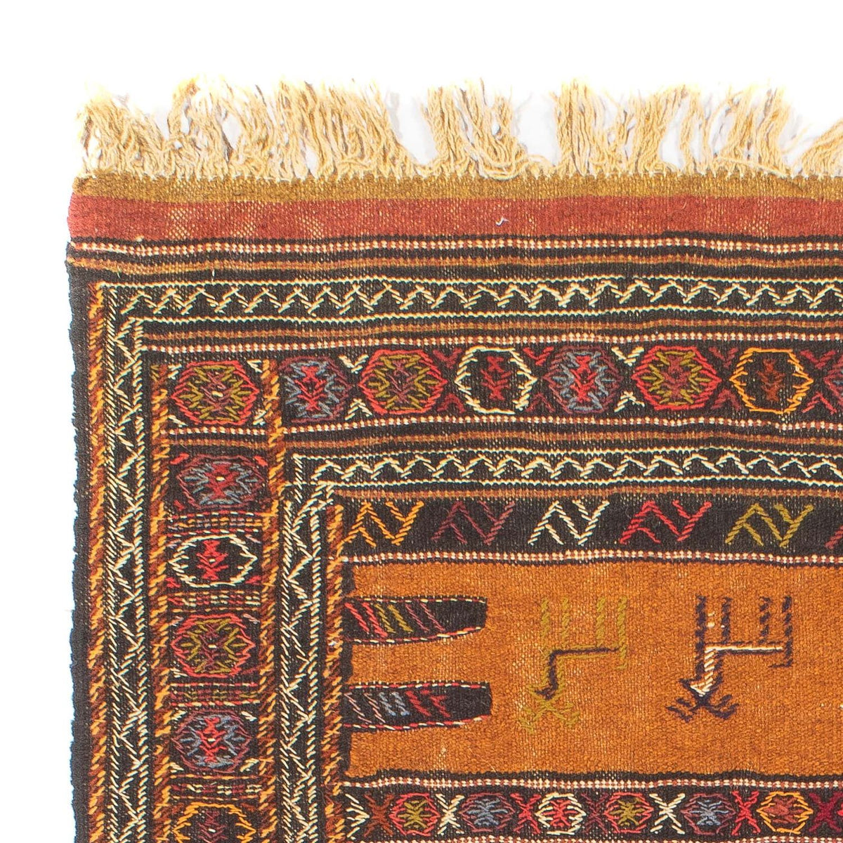 Kelim-tæppe - orientalsk - 170 x 100 cm - flerfarvet