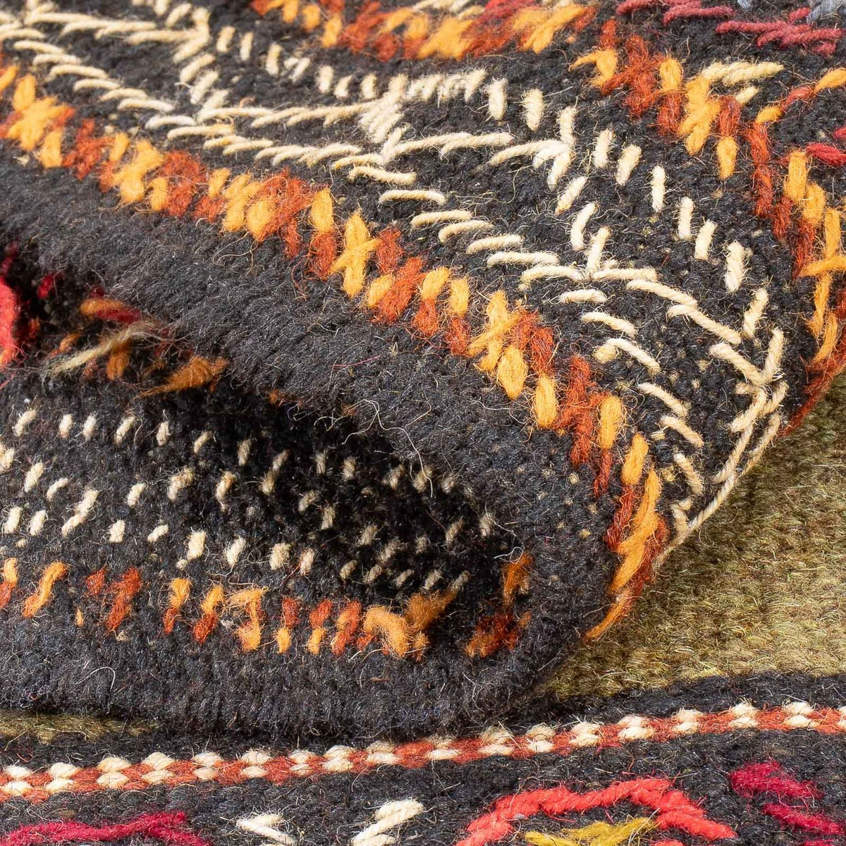 Kelim-tæppe - orientalsk - 170 x 100 cm - flerfarvet