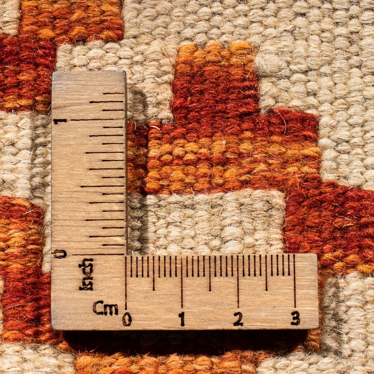 Løber Kelim Carpet - Splash - 302 x 83 cm - flerfarvet