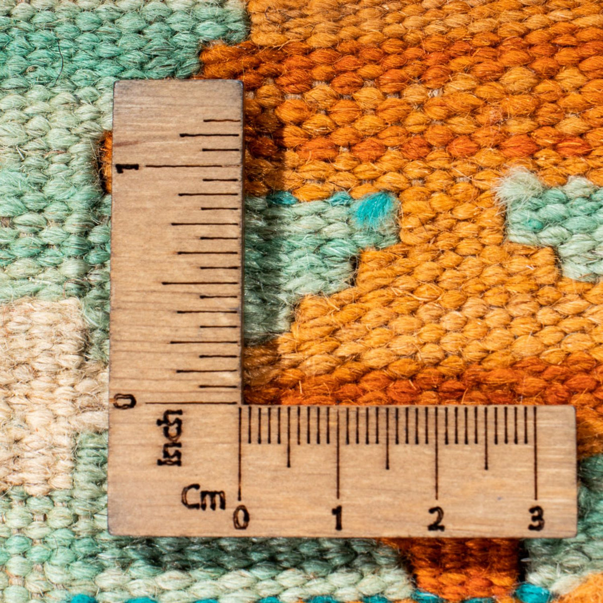 Løber Kelim Carpet - Splash - 309 x 84 cm - flerfarvet