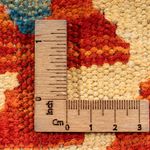 Kelim Carpet - Splash firkantet  - 52 x 50 cm - flerfarvet