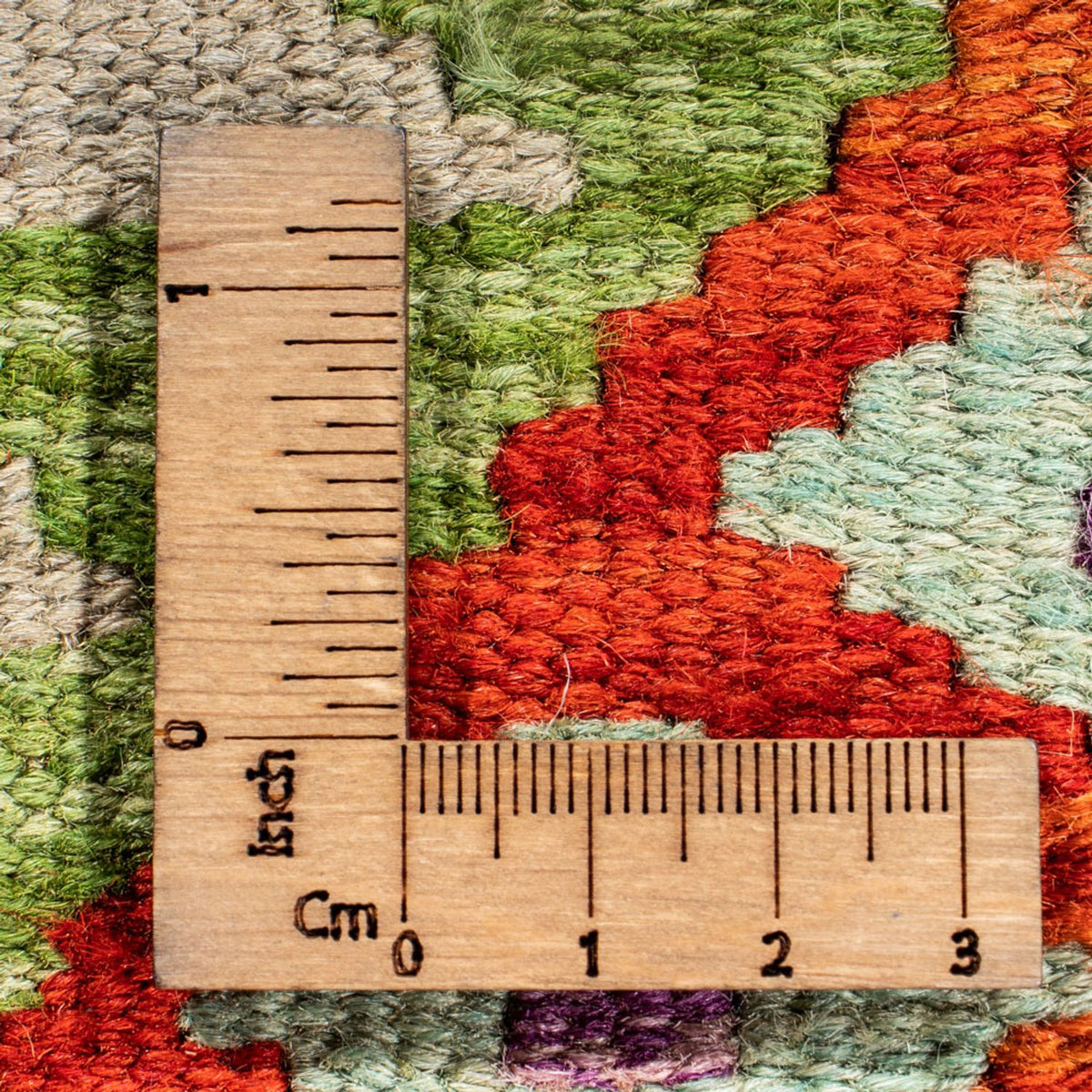 Løber Kelim Carpet - Splash - 195 x 75 cm - flerfarvet