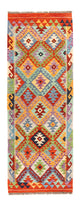 Kilim Maimana Tæppe 204x79cm - Uldtæppe