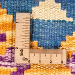 Løber Kelim Carpet - Splash - 204 x 79 cm - flerfarvet