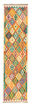 Løber Kelim Carpet - Splash - 297 x 86 cm - flerfarvet