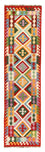 Løber Kelim Carpet - Splash - 292 x 80 cm - flerfarvet