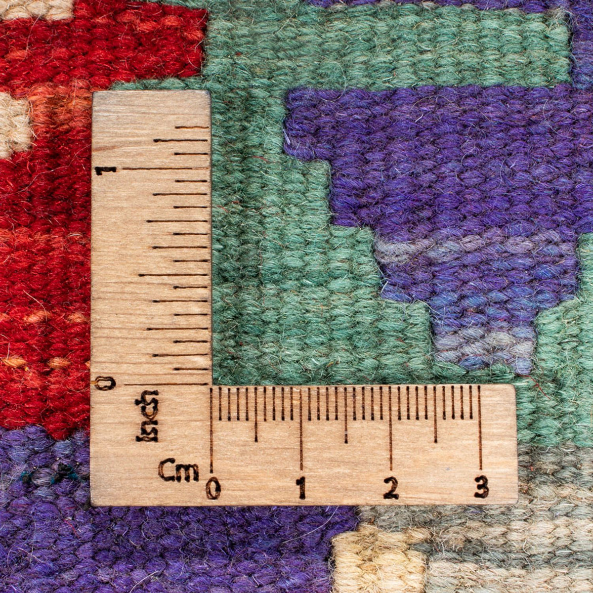 Kelim Carpet - Splash - 359 x 247 cm - flerfarvet