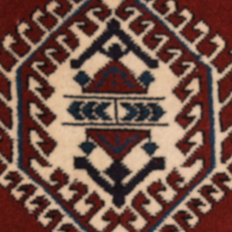 Persisk tæppe - Nomadisk - 54 x 40 cm - flerfarvet