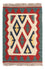 Kelim-tæppe - orientalsk - 60 x 40 cm - flerfarvet