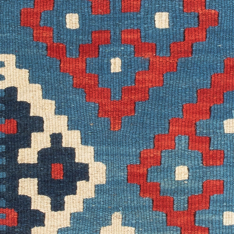 Kelim-tæppe - orientalsk - 60 x 40 cm - flerfarvet