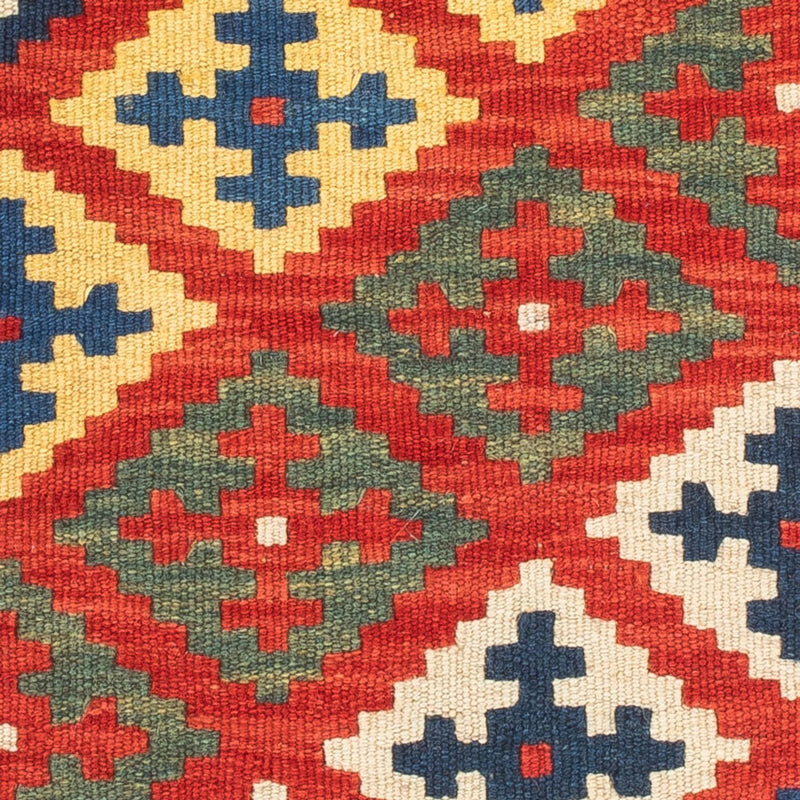 Kelim-tæppe - orientalsk - 60 x 40 cm - flerfarvet