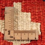 Kelim-tæppe - orientalsk - 60 x 40 cm - flerfarvet