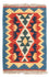 Kelim-tæppe - orientalsk - 60 x 40 cm - flerfarvet