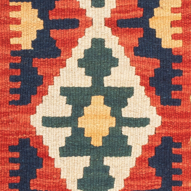 Kelim-tæppe - orientalsk - 60 x 40 cm - flerfarvet