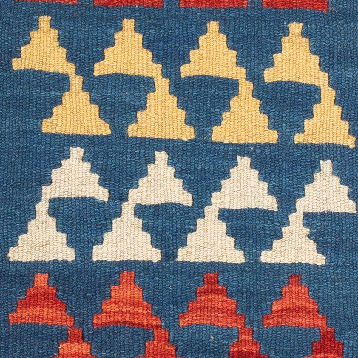 Kelim-tæppe - orientalsk - 60 x 40 cm - flerfarvet