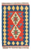 Kelim-tæppe - orientalsk - 60 x 40 cm - flerfarvet