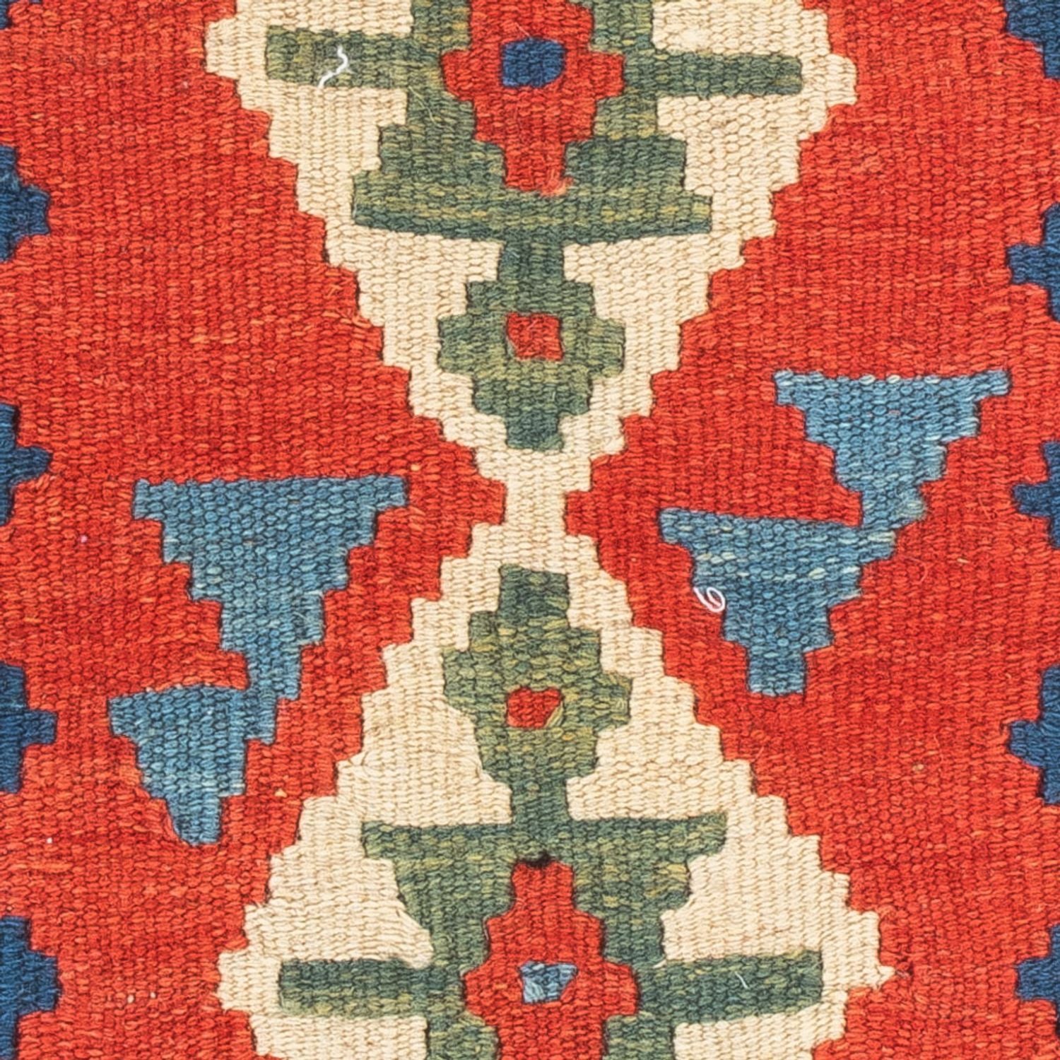 Kelim-tæppe - orientalsk - 60 x 40 cm - flerfarvet
