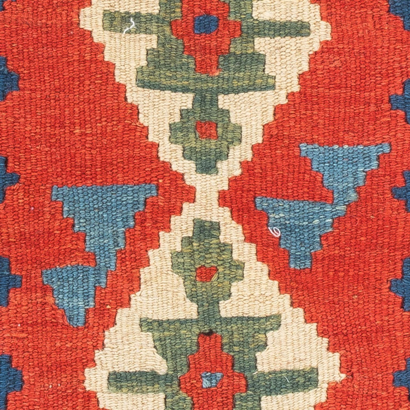 Kelim-tæppe - orientalsk - 60 x 40 cm - flerfarvet