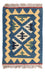 Kelim-tæppe - orientalsk - 60 x 40 cm - flerfarvet