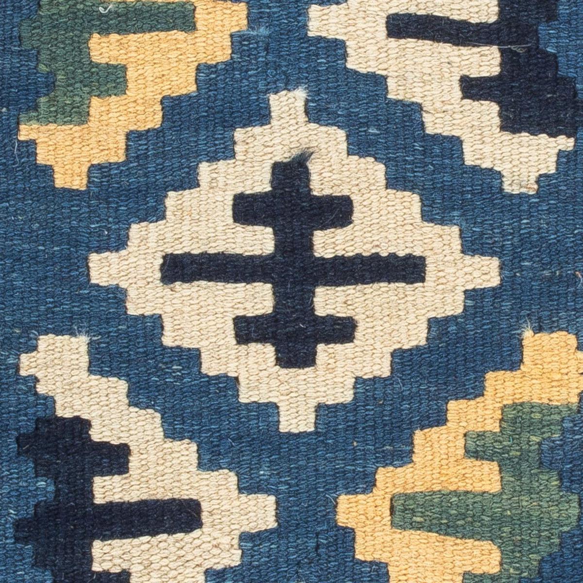 Kelim-tæppe - orientalsk - 60 x 40 cm - flerfarvet