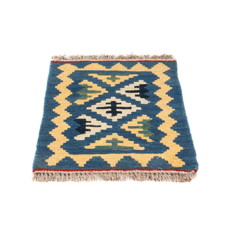 Kelim-tæppe - orientalsk - 60 x 40 cm - flerfarvet
