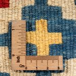 Kelim-tæppe - orientalsk - 60 x 40 cm - flerfarvet