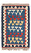 Kelim-tæppe - orientalsk - 60 x 40 cm - flerfarvet