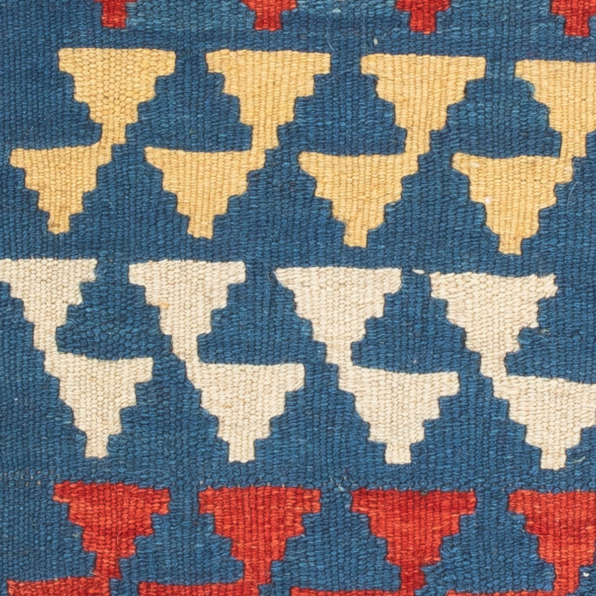 Kelim-tæppe - orientalsk - 60 x 40 cm - flerfarvet