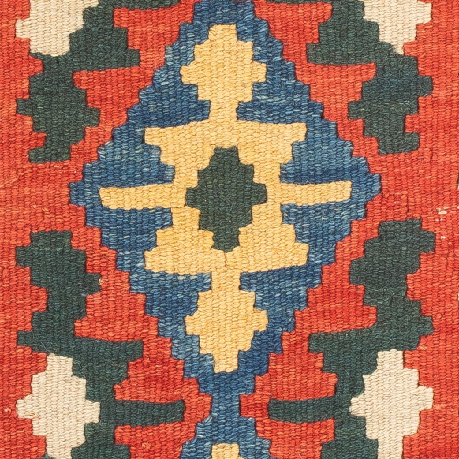 Kelim-tæppe - orientalsk - 60 x 40 cm - flerfarvet