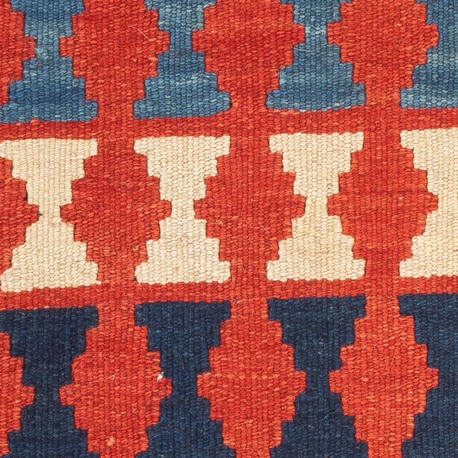 Kelim-tæppe - orientalsk - 60 x 40 cm - flerfarvet