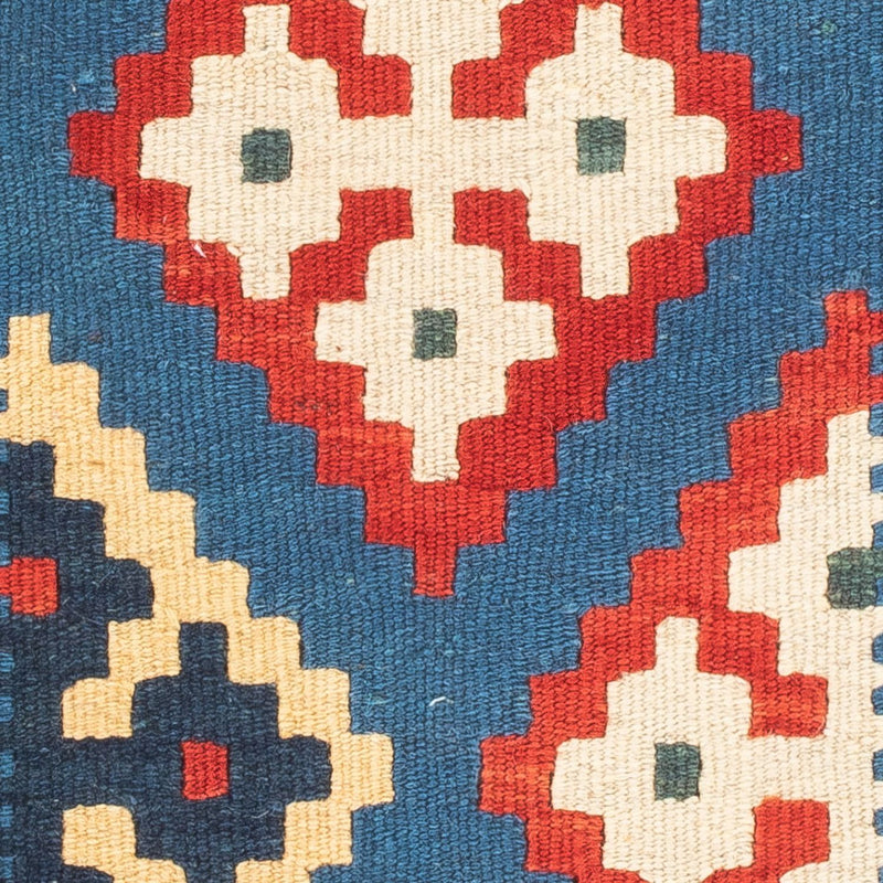 Kelim-tæppe - orientalsk - 60 x 40 cm - flerfarvet